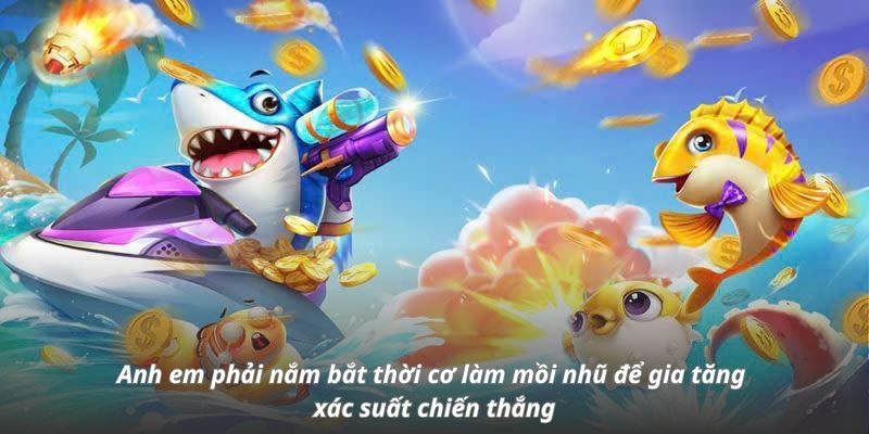 Anh em phải nắm bắt thời cơ làm mồi nhử để gia tăng xác suất chiến thắng Anh em phải nắm bắt thời cơ làm mồi nhử để gia tăng xác suất chiến thắng