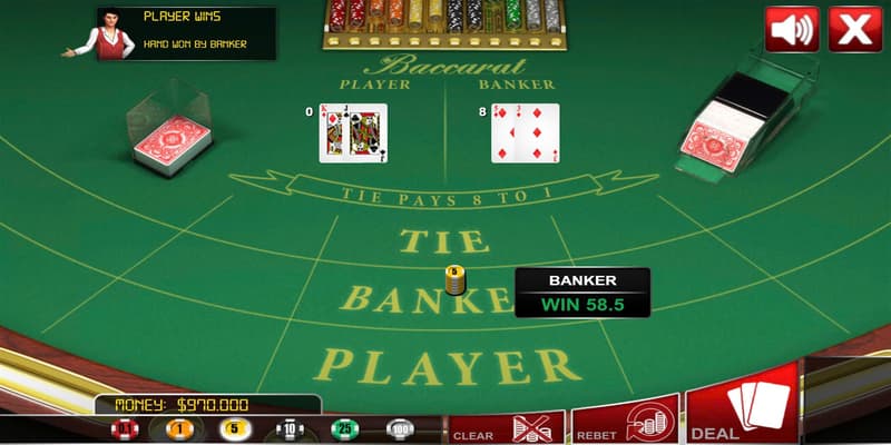 Baccarat là một trong những bộ môn được yêu thích nhất tại hệ thống 88CLB Baccarat là một trong những bộ môn được yêu thích nhất tại hệ thống 88CLB