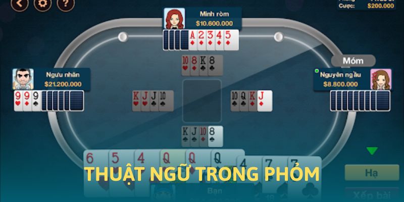 Thuật ngữ thường thấy trong phỏm tại 88CLB Thuật ngữ thường thấy trong phỏm tại 88CLB