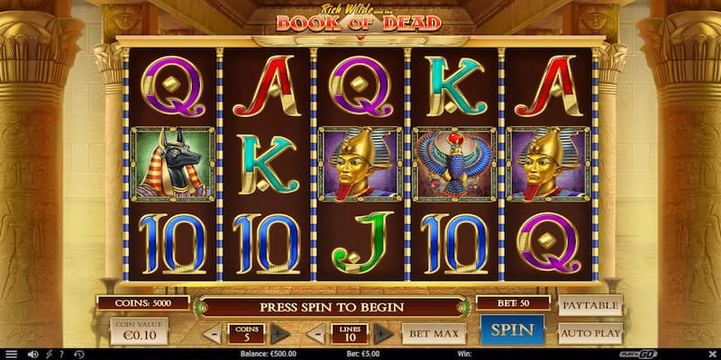 Slots Book Of Dead sự lựa chọn giải trí lý tưởng cho người chơi Slots Book Of Dead sự lựa chọn giải trí lý tưởng cho người chơi