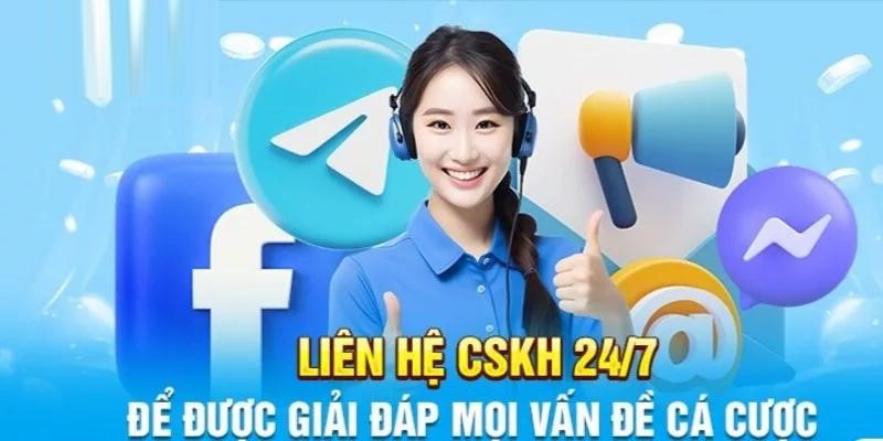 Liên hệ ngay với CSKH 88CLB khi không xử lý được Liên hệ ngay với CSKH 88CLB khi không xử lý được
