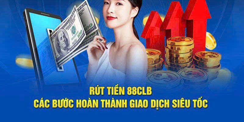 Các bước hướng dẫn rút tiền chỉ diễn ra trong 4 bước nhanh gọn